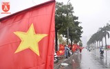 Hà Nội rộn ràng trong mưa lạnh trước trận chung kết U23 Châu Á